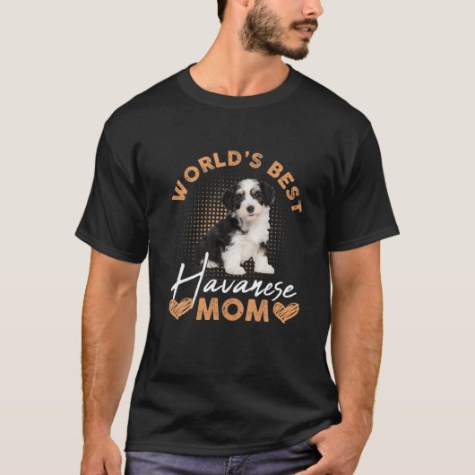 Hunde Funny Women - Die beste Havanese-Mama der We T-Shirt (Vorderseite)