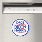 HUNDE FÜR BIDEN HARRIS 2020 MAGNET (In Situ (Geschirrspüler))
