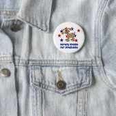 Hunde für Obama Button (Beispiel)