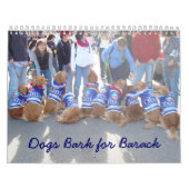 Hunde für Obama-Kalender Kalender (Titelbild)
