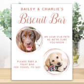 Hunde Gastgeschenk Hochzeit Rose Gold Haustier Fot Poster