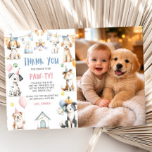 Hunde-Geburtstagsfeier Welpen-Pawty-Geburtstagsfot