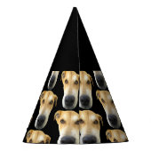 Hunde Geburtstagspartei Custom Pet Foto Partyhütchen (Rückseite)