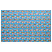 Hunde Geburtstagsparty Conga Linie Stoff (Yard (91,4 cm))