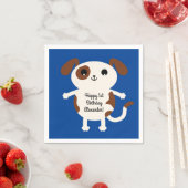 Hunde Geburtstagsparty Kinder Serviette (Beispiel)