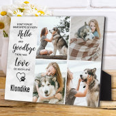 Hunde-Gedächtnis für den Verlust von Erinnerungen Fotoplatte