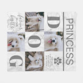 Hunde-Gedenkgeschenk | Erinnerung von Haustieren Fleecedecke (Vorderseite (Horizontal))