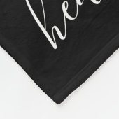 Hunde-Gedenkgeschenk | Pet Loss Foto Fleecedecke (Ecke)