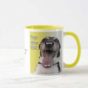 Hunde gegangene wilde Tasse