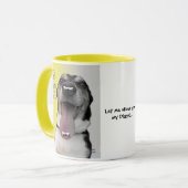 Hunde gegangene wilde Tasse (Vorderseite Links)