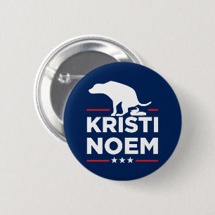 Hunde gegen Kristi Noem Button
