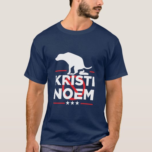 Hunde gegen Kristi Noem T-Shirt (Vorderseite)