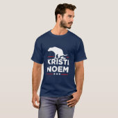 Hunde gegen Kristi Noem T-Shirt (Vorne ganz)
