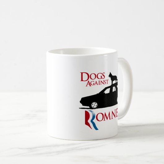 Hunde gegen Romney - .png Kaffeetasse (VorderseiteRechts)