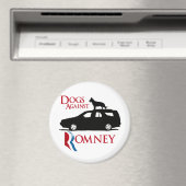 Hunde gegen Romney -.png Magnet (In Situ (Geschirrspüler))