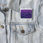 Hunde gehen in den Himmel Button (Beispiel)