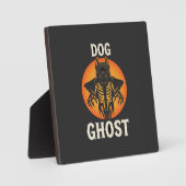 Hunde-Geist-Halloween-Horror-Vektor Fotoplatte (Vorderseite)