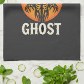 Hunde-Geist-Halloween-Horror-Vektor Geschirrtuch (Gefaltet)