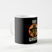 Hunde-Geist-Halloween-Horror-Vektor Kaffeetasse (Vorderseite Links)