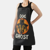 Hunde-Geist-Halloween-Horror-Vektor Schürze (InSitu)