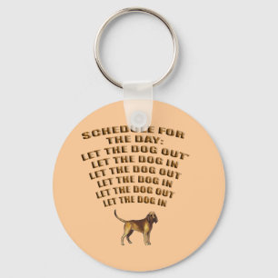 HUNDE GELASSEN SCHLÜSSELANHÄNGER