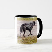 Hunde genießen das Leben Tasse (VorderseiteRechts)