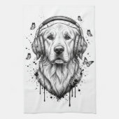 Hunde Geschäft Geschirrtuch (Vertikal)