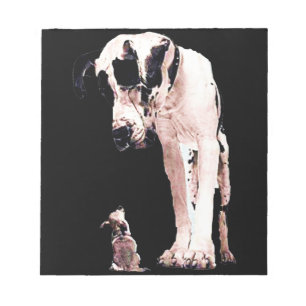 Hunde Geschenke   Family Great Dane Lovers Notizblock