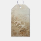 Hunde - Geschenketags Geschenkanhänger (Vorderseite)