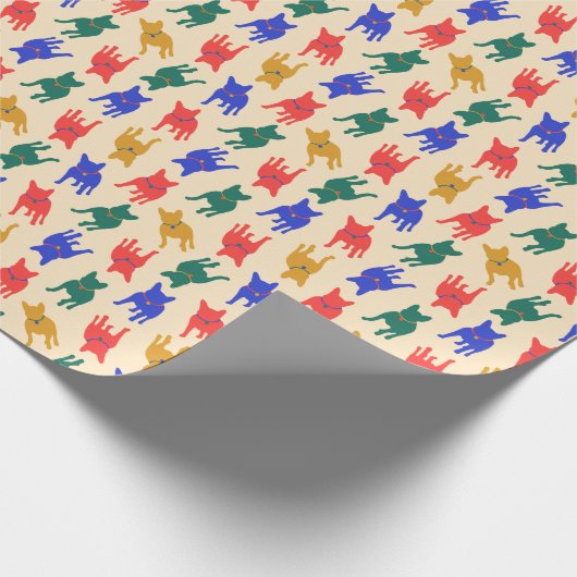 Hunde Geschenkpapier (Ecke)