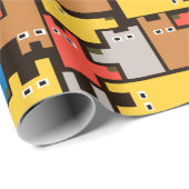 Hunde Geschenkpapier (Rolleneckpunkt)