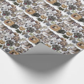 Hunde: Geschenkpapier (Ecke)