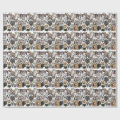 Hunde: Geschenkpapier (Flach)