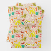 Hunde Geschenkpapier Set (Beispiel)