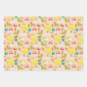 Hunde Geschenkpapier Set (Vorderseite)
