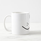 Hunde-Gesichtshunde Mund-Nase-Süße Tier Graphic Kaffeetasse (Links)