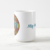 Hunde gestanzte Glasarmaturen Kaffeetasse (Mittel)