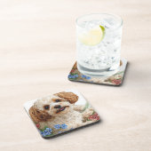 Hunde Getränkeuntersetzer (Rechte Seite)