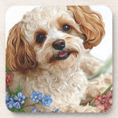 Hunde Getränkeuntersetzer (Vorderseite)