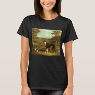 Hunde, Greyhound und Spaniel, Doktor Fop von Herri T-Shirt