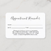 Hunde Groomer Adorable Hunde Haustiere Sitter Gesc Terminkarte (Rückseite)