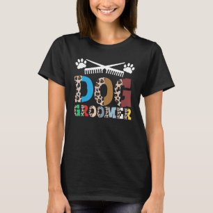 Hunde Groomer Haustiere züchten Pelzkünstler Tieri T-Shirt