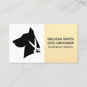 Hunde-Groomer-Logo Terminkarte