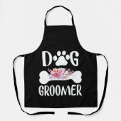 Hunde Groomer niedlich Hunde Schürze (Vorderseite)