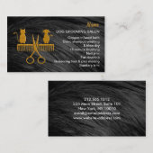 Hunde-Grooming-Salon-Visitenkarte Visitenkarte (Vorne/Hinten)