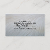 Hunde-Grooming-Salon-Visitenkarte Visitenkarte (Rückseite)