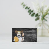 Hunde-Grooming-Salon-Visitenkarte Visitenkarte (Stehend Vorderseite)