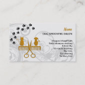 Hunde-Grooming-Salon-Visitenkarte Visitenkarte (Vorderseite)