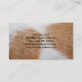 Hunde-Grooming-Salon-Visitenkarte Visitenkarte (Rückseite)