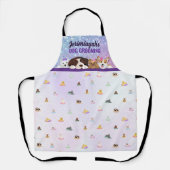 Hunde Grooming Schürze (Vorderseite)